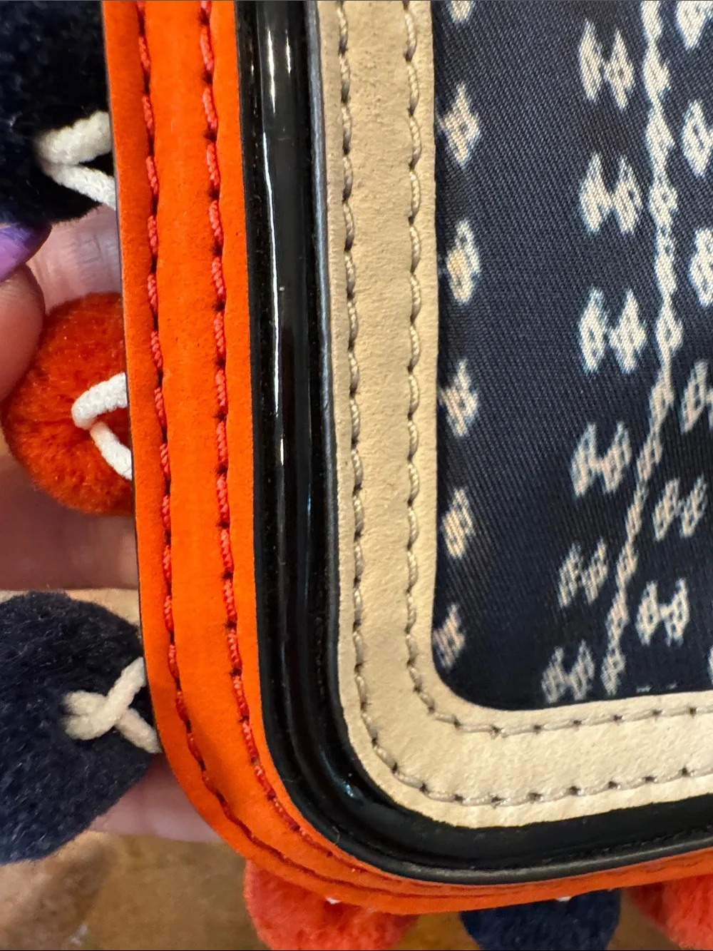 Tory Burch Women's Scout Nylon Crossbody Bag with Pom Pom